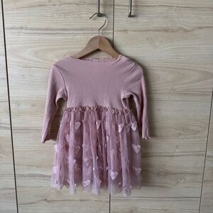 H&M Pink Kids Dress with Heart Details